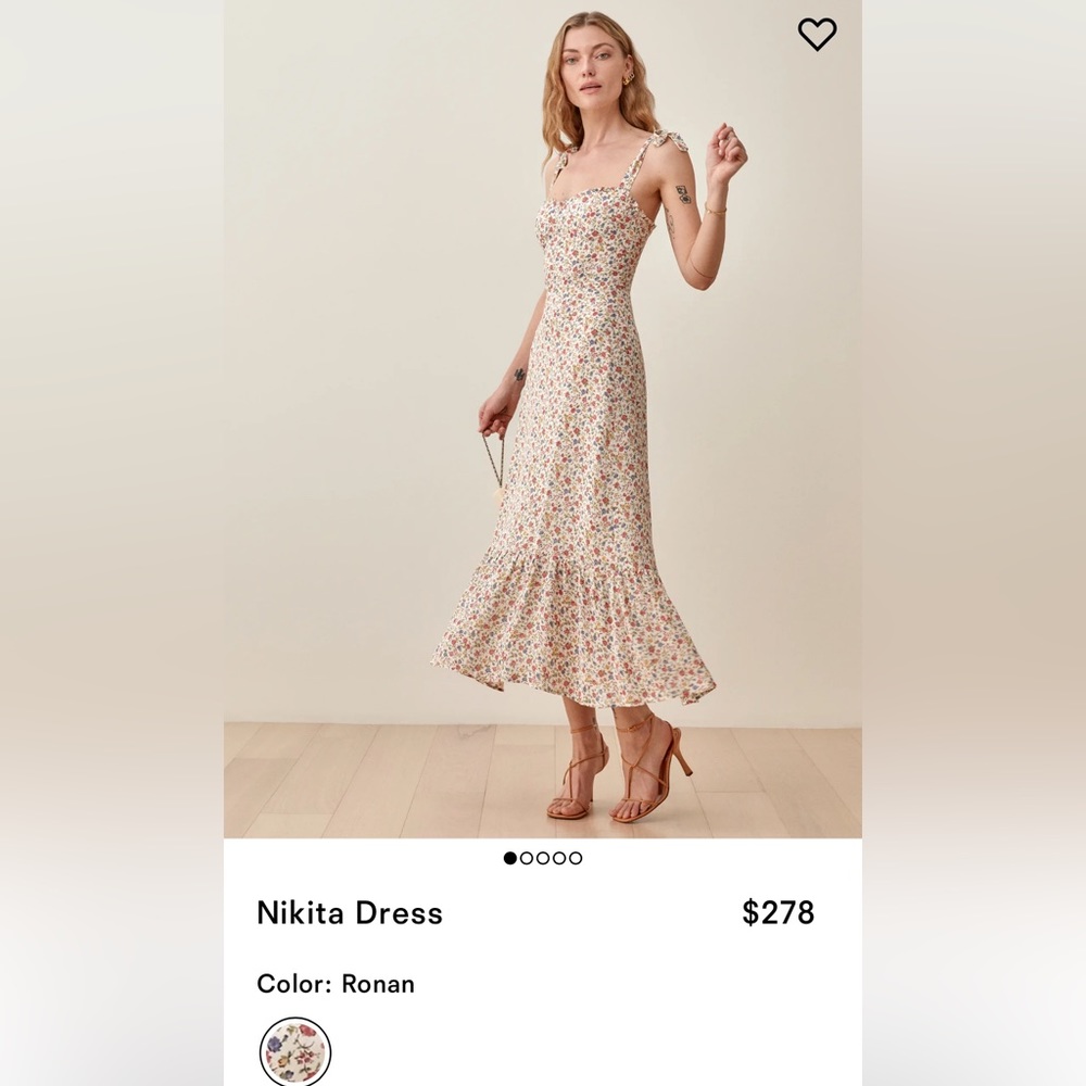 Reformation Nikita dress in color Ronan size 12